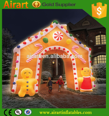 inflatable Christmas gift archway