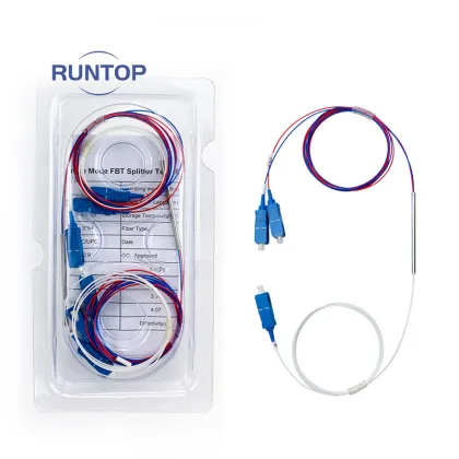 1x2 FBT Optical Splitter