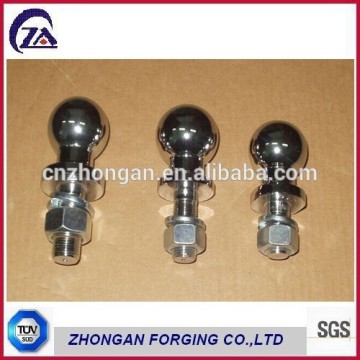 Forged trailer hitch ball