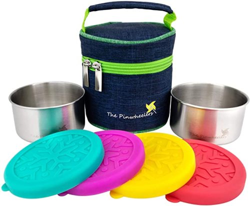 Reusable Leavproof Silikon Lids Lunch Containers Cap
