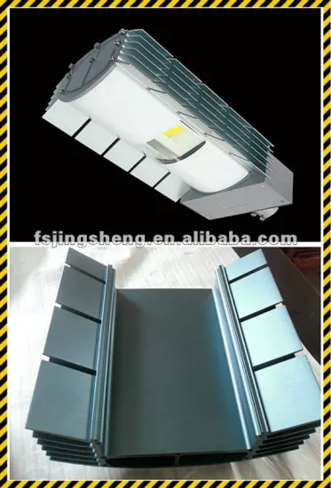 aluminium radiator for Led street lamp and have aluminium anode