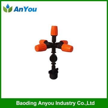 5 branch plastic sprinkler for flower