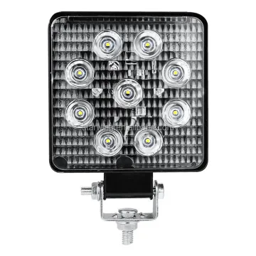 Best Price 4 Inch 12V/24V 1800LM 27W Waterproof Square LED Work Light
