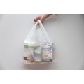 Bolsa de compras compostada 100% biodegradable de color personalizado
