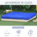 Foldable Bench Seat Waterproof Cover Bottom Sandbox