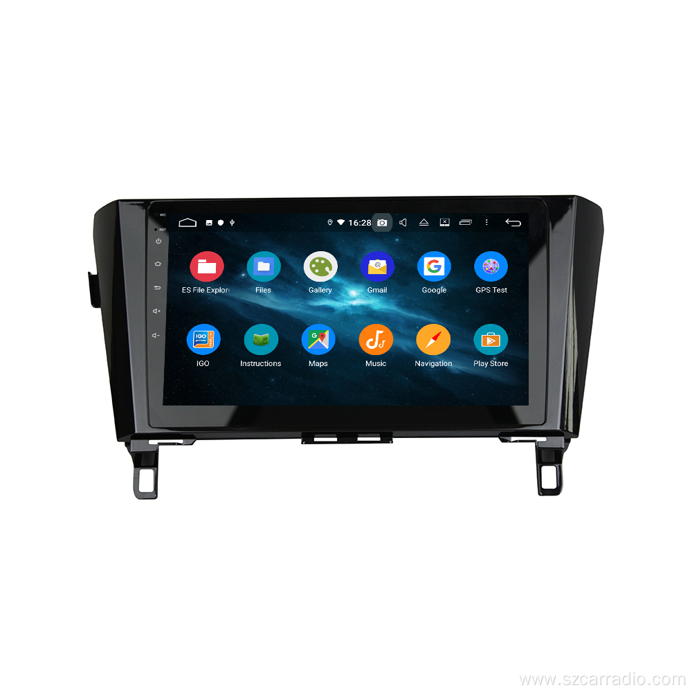 Android auto radio car stereo for Qashqai 2014