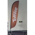 100% Polyester Swooper Custom Feather Banner Flags