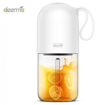 Deerma NU01 เครื่องปั่นและคั้นน้ำผลไม้ไร้สายแบบพกพา 300ml