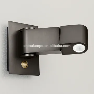 Decorative wrought iron fittings led light flexible gooseneck wall lamp led bedhead lighting for Japan hotel lighting