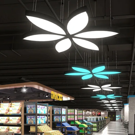 Iron Hanging LED Ceiling Light - Modern Black Suspension Chandelier for Office