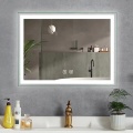 Design moderno Retângulo de parede LED Mirror de banheiro