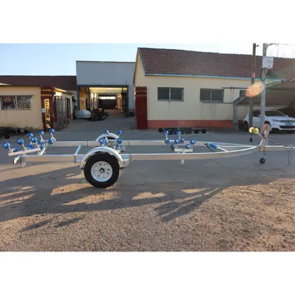 Customized Small Galvanized Boat Trailers