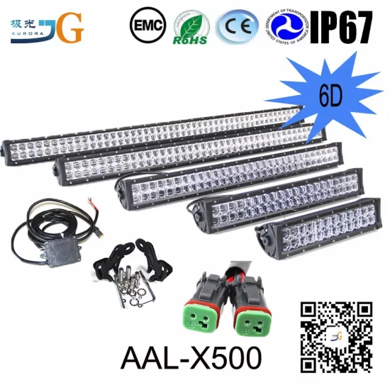 51 inch 500w led offroad light bar double row slim led offroad light bar