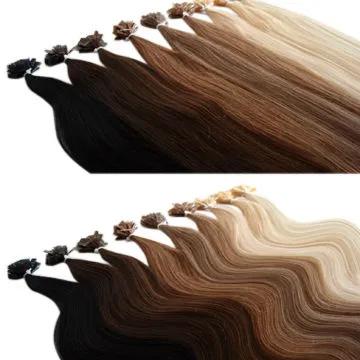 AAA Virgin Brazilian Prebonded Human Hair Extensions