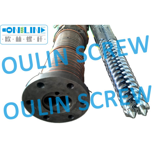 Kraussmaffei Kmd70 Twin Conical Screw Barrel for PVC Pipe