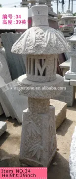 cheap outdoor granite chinese stone lantern