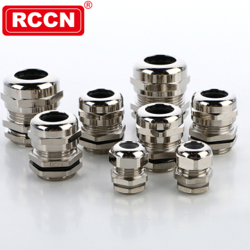 RCCN New Brass Cable Gland MG16x1.5-10 Metal Waterproof Cable Gland