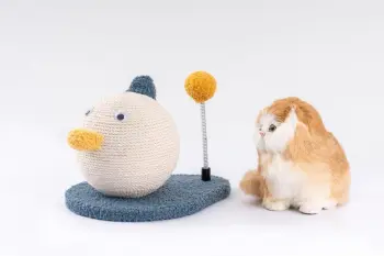 Cute Cat Scratching Post