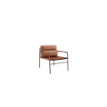 Modern Living Room Genuine Leather Arm Chair