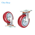 China Plastic Nylon Pulley Adjustable Swivel Industrial Casters Factory