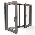 Low-U-value aluminum casement windows