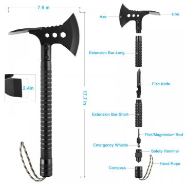 Portable and Versatile Metal Field Axe