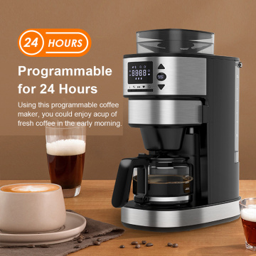 automatic drip coffee machine Programmable Grind and Brew Coffee Maker Factory