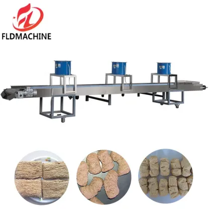 Fully Automatic Industrial TVP TSP Processing Line for Soy Protein Machinery and Bean Product Processing