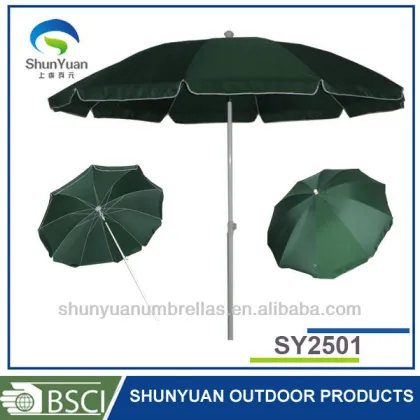 2.5M wedding decoration advertising sun UV luxury promotional umbrella