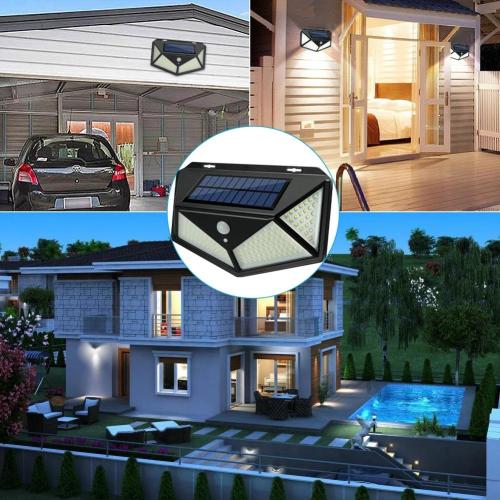 100 180 Led Solar PIR Motion Sensor light