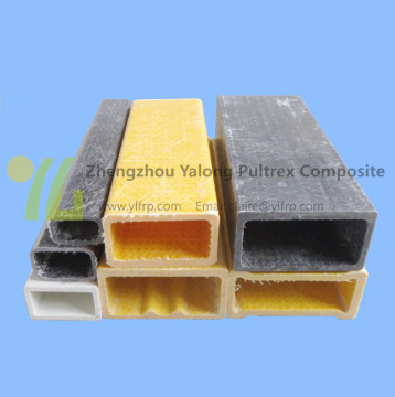 Strong and Durable Fiberglass Reinforced Plastic FRP Rectangular Tube Square Hollow Tube