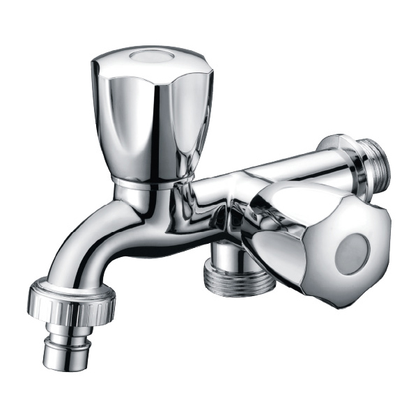 Stainless Steel Body Brass Core Two Control Faucet