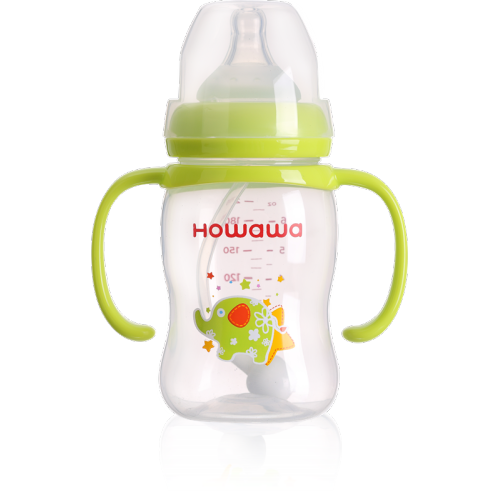 7 oz Wide Neck PP bottle para alimentação do bebê