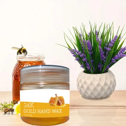 Hand Mask with Milk, Honey, Exfoliating Hand Cream, 60g: Moisturizing, Nourishing, and Paraffin-Free Formula