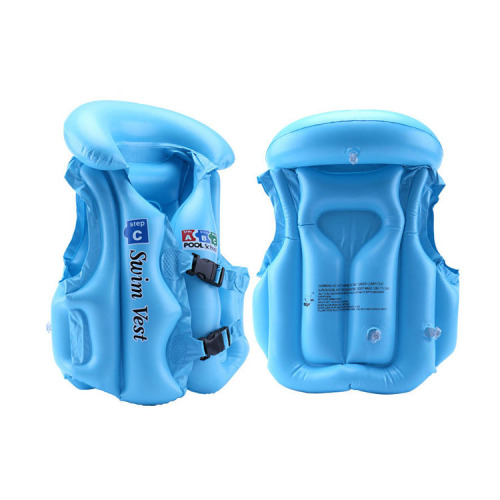 Inflatable Arm Float Snorkel Vest inflatable Kids Portable swim vest jacket Supplier