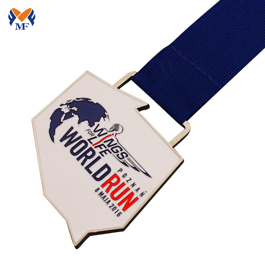 Soft Enamel And Hard Enamel Custom Race Medals