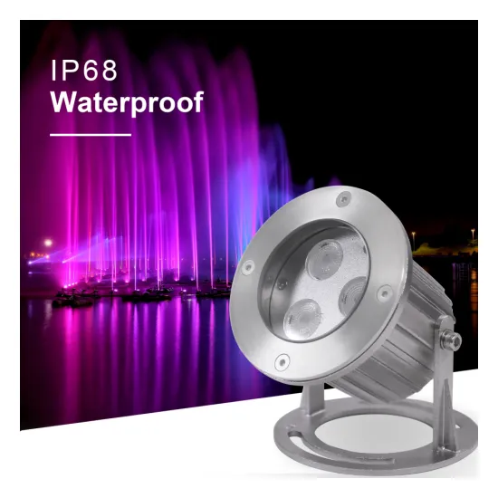 IP68 LED Colorful Floating Fountain Light for Pools and Outdoor Spaces