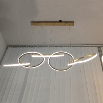Contemporary Ceiling Ring LED Chandelier Light