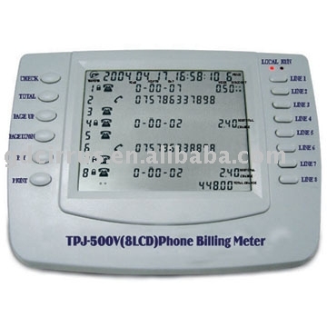 Billing Meter TPJ-500(8LCD)