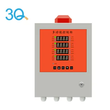 3Q Multi-Channel Gas Alarm Control Panel for Gas Leak Detection in Stock Factory
