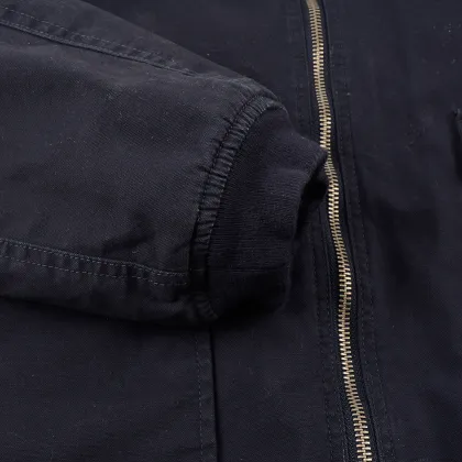 Custom Winter Thick Blue Men's Padded Jacket