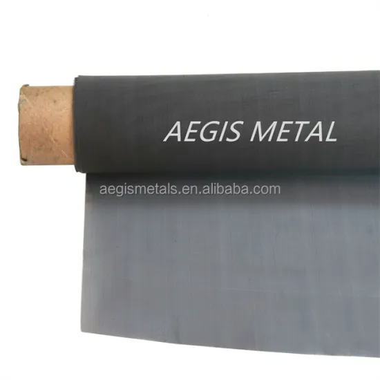 250 Mesh Acid and Alkali Resistant Molybdenum Wire Woven Mesh