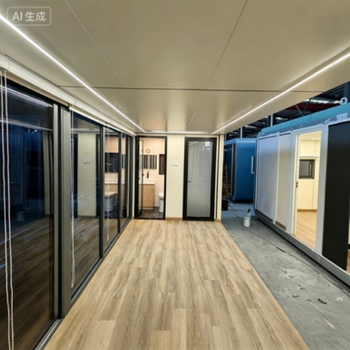 Instant-Setup Modular Cabin for Adventure Lodging
