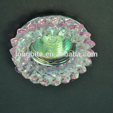 pendant MR16 round crystal downlight ceiling down light chandelier