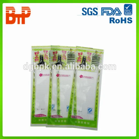 Nylon Pe vacuum food plastic packaging bag