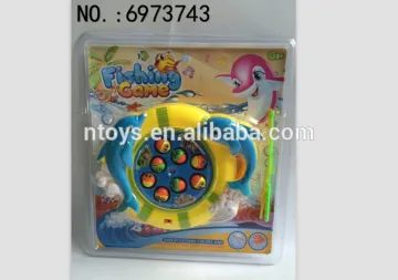6973743 Funny play educational fishing game classic battery operated mini indoor games for wholesale