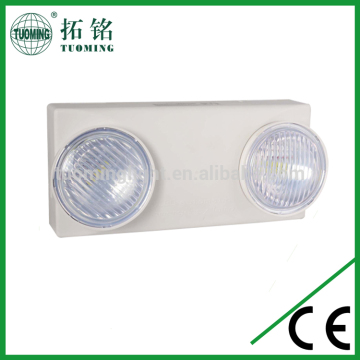 2*2W Plastic housing Rechargeable Emergency twin spot battery light