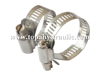 wire exhaust screw aluminum pipe clamp