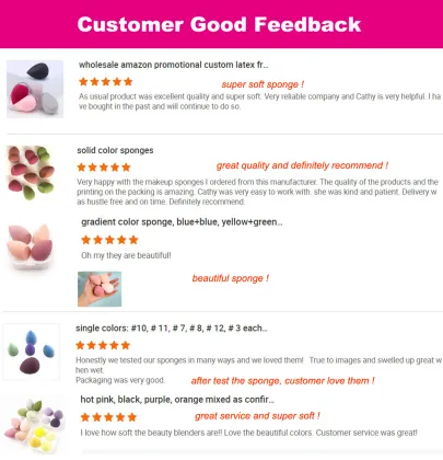 High-Quality 4pcs Makeup Sponge Set - New Arrival Beauty Eggs Private Label Puff
