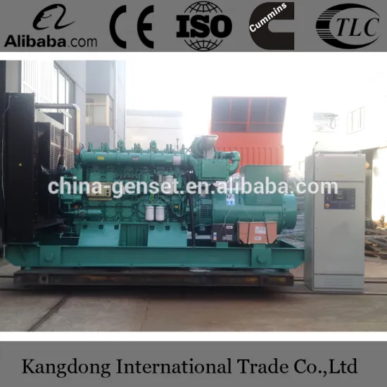 Low price Industrial power 1000kva generator with Diesel Engine YC6C1220L-D20